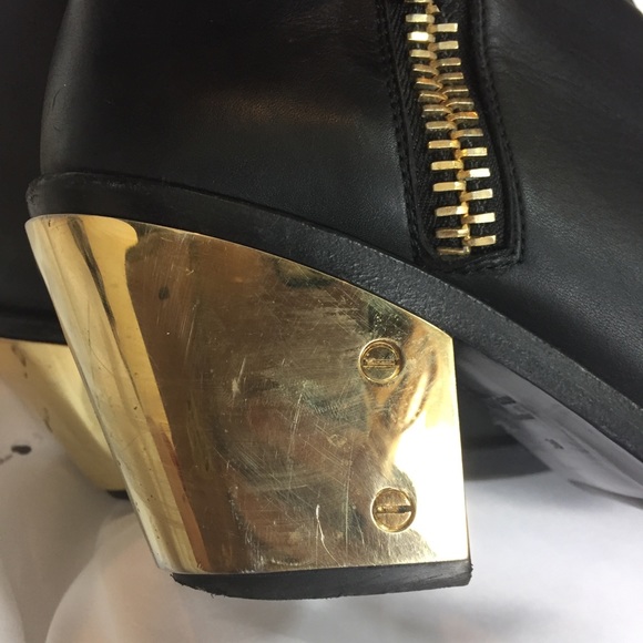 Giuseppe Zanotti Zipper Ankle Booties Sz 8 - Picture 6 of 13